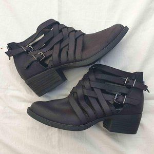 Not Rated Geal heel shoe Black #6